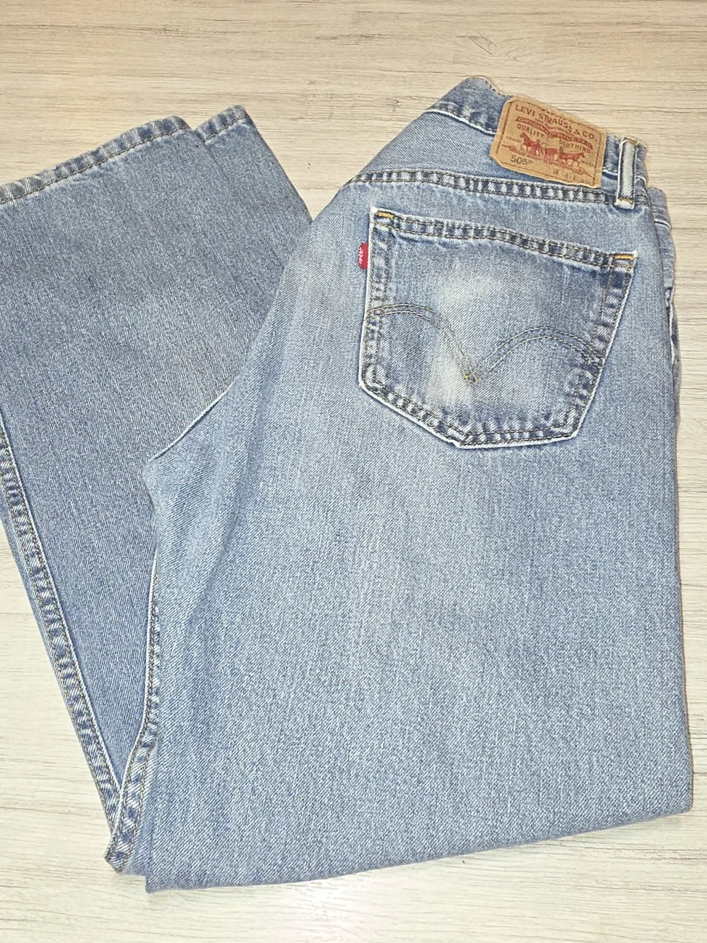 Levi's 505 Straight Fit Jeans Men's Size 36x30 J018